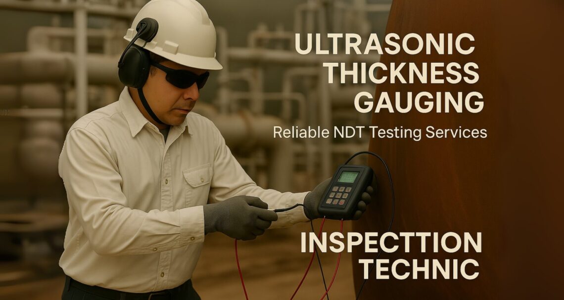 Reliable NDT testing for corrosion and wear detection using ultrasonic technology