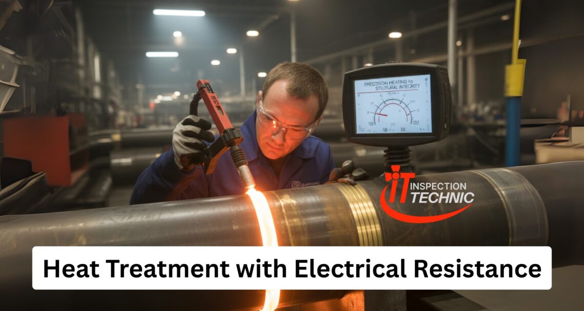 INSPECTION TECHNIC India’s certified specialists perform Electrical Resistance Heat Treatment (ERHT) with advanced control systems—ensuring safe, accurate, and ISO-compliant thermal processing across industrial sectors.
